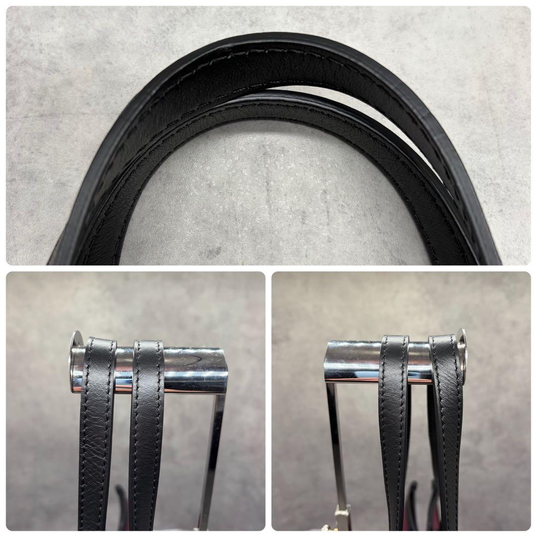 GIANNI CHIARINI マルチェッラ S イタリア製 トート ポーチ付