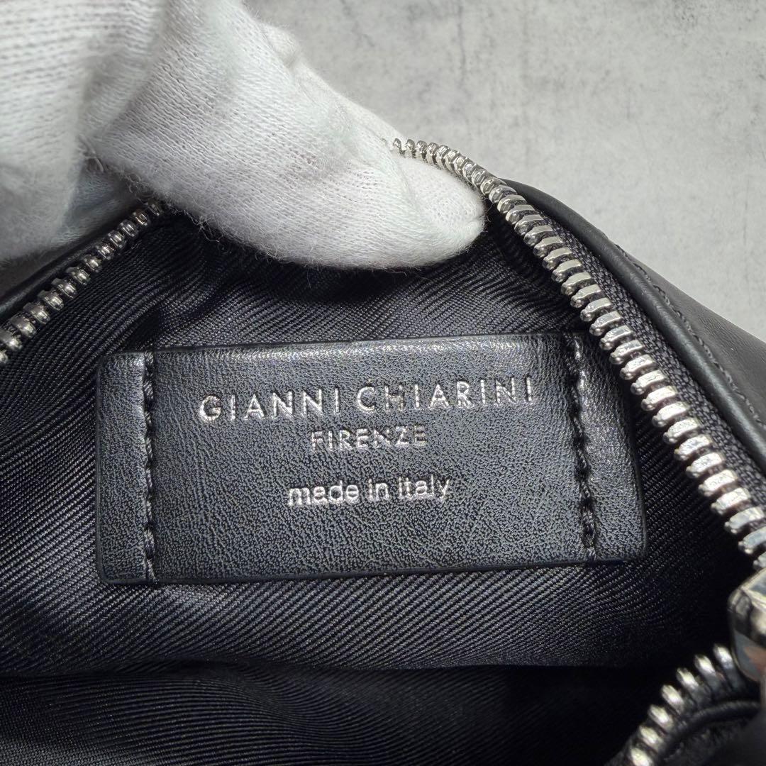 GIANNI CHIARINI マルチェッラ S イタリア製 トート ポーチ付