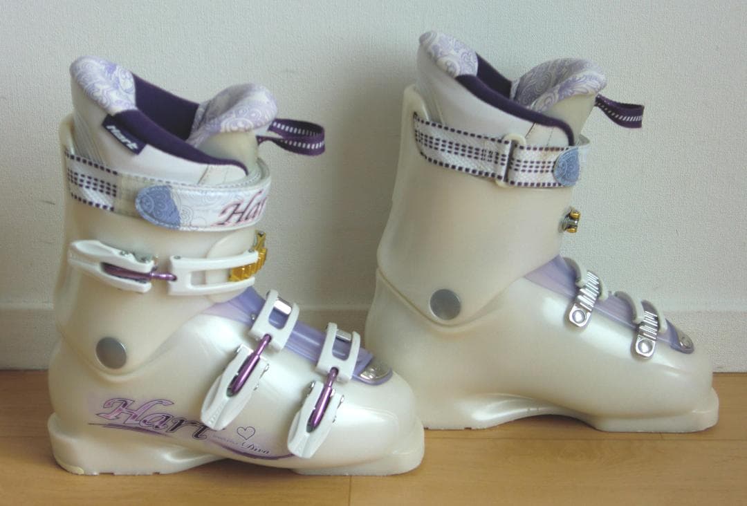 ■■送料無料■Hart■女性用スキーフルセット■板145靴24■メンテ付■■