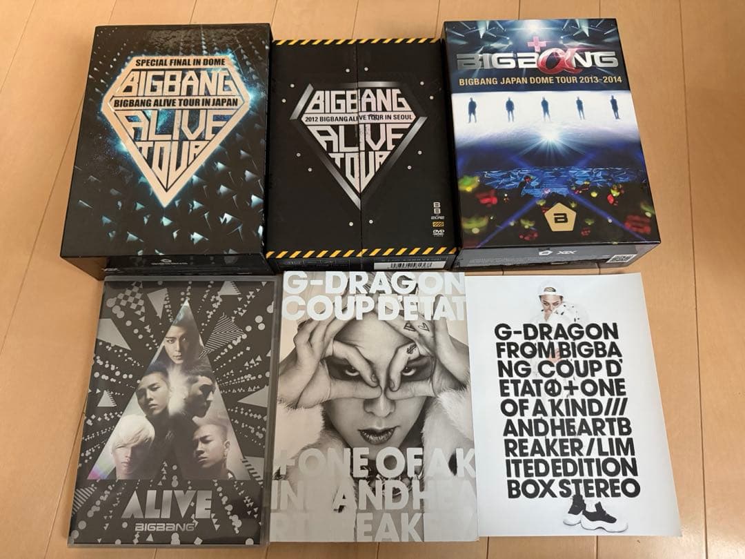 最終値下げ　BIGBANG DVDまとめ売り　美品