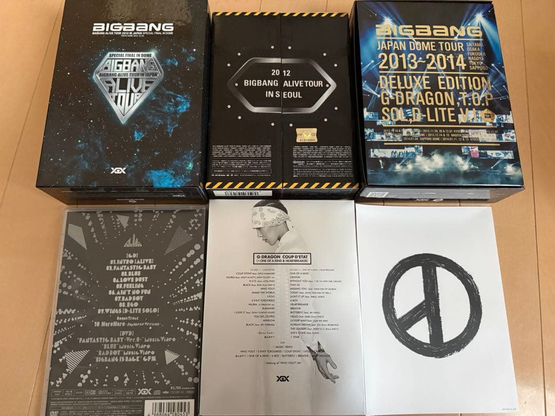 最終値下げ　BIGBANG DVDまとめ売り　美品