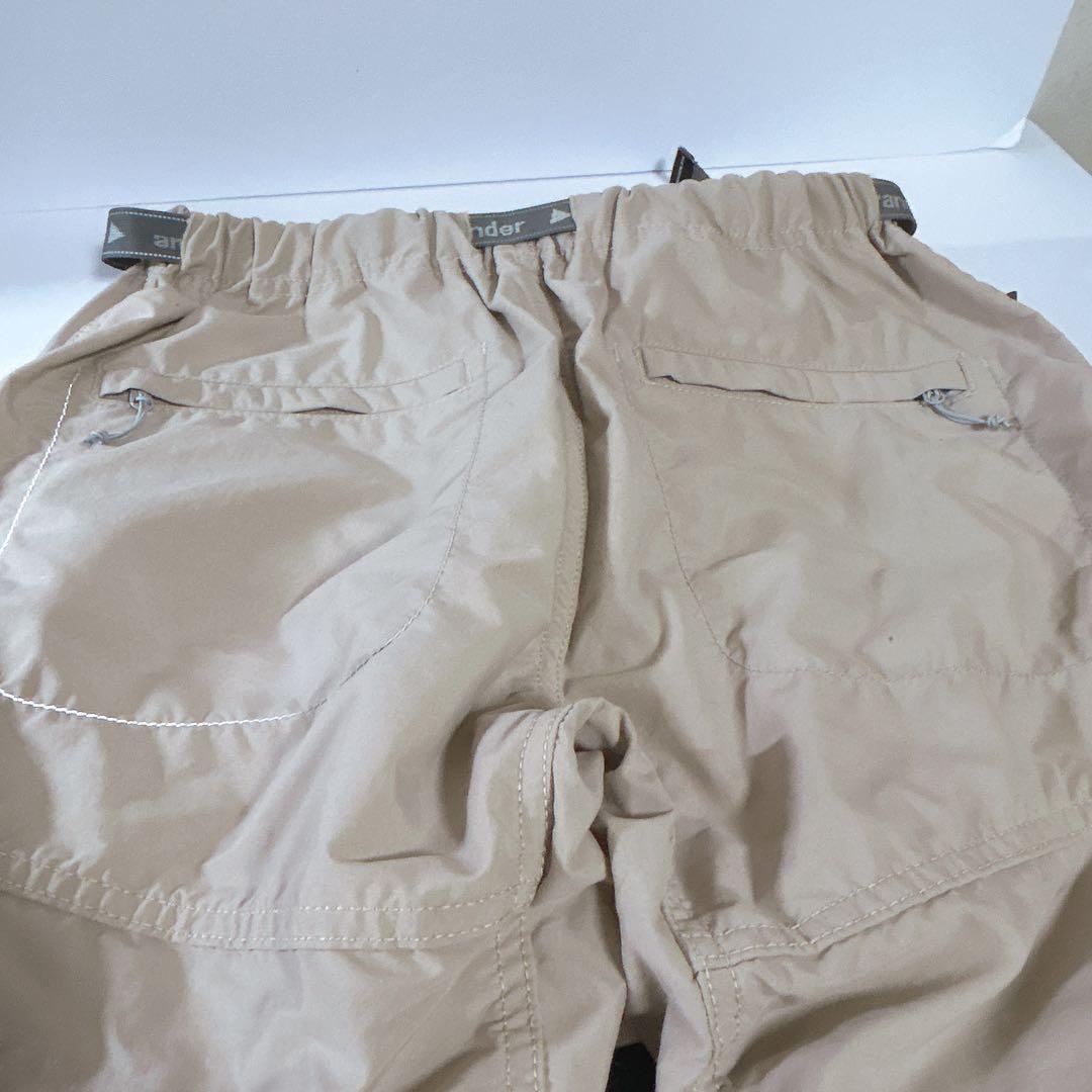 アンドワンダー パンツ　ナイロンクライミングパンツ リフレクター レディース