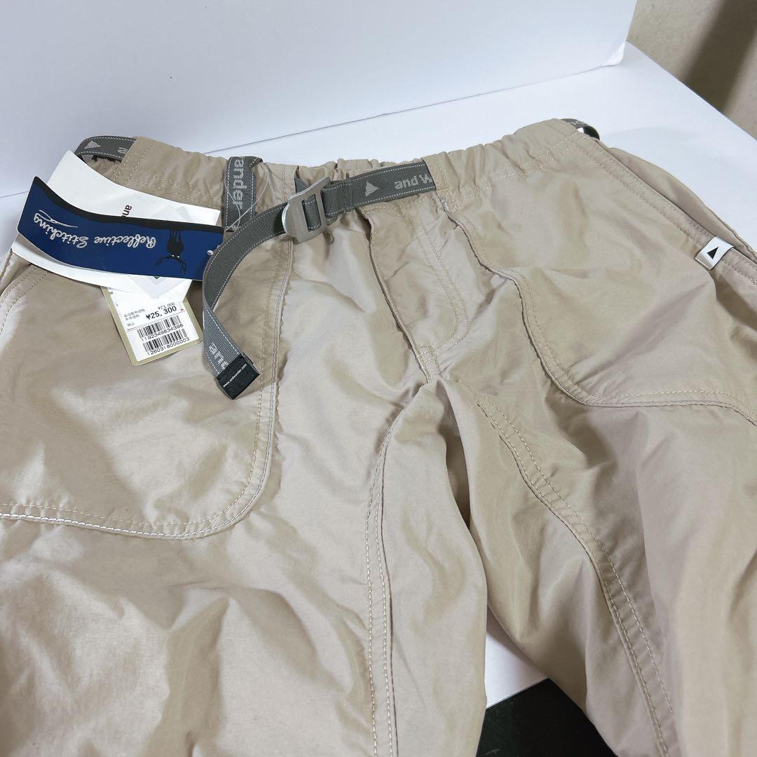 アンドワンダー パンツ　ナイロンクライミングパンツ リフレクター レディース