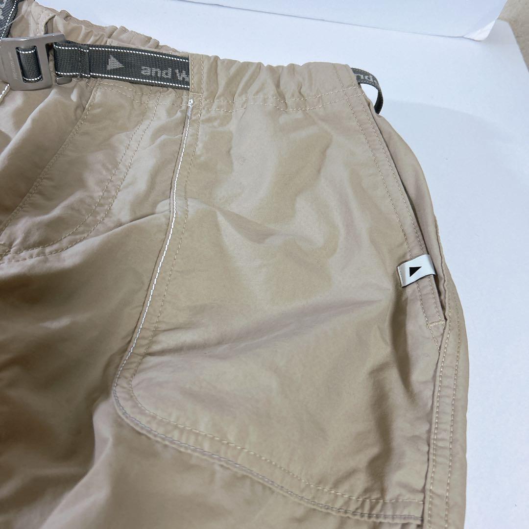 アンドワンダー パンツ　ナイロンクライミングパンツ リフレクター レディース