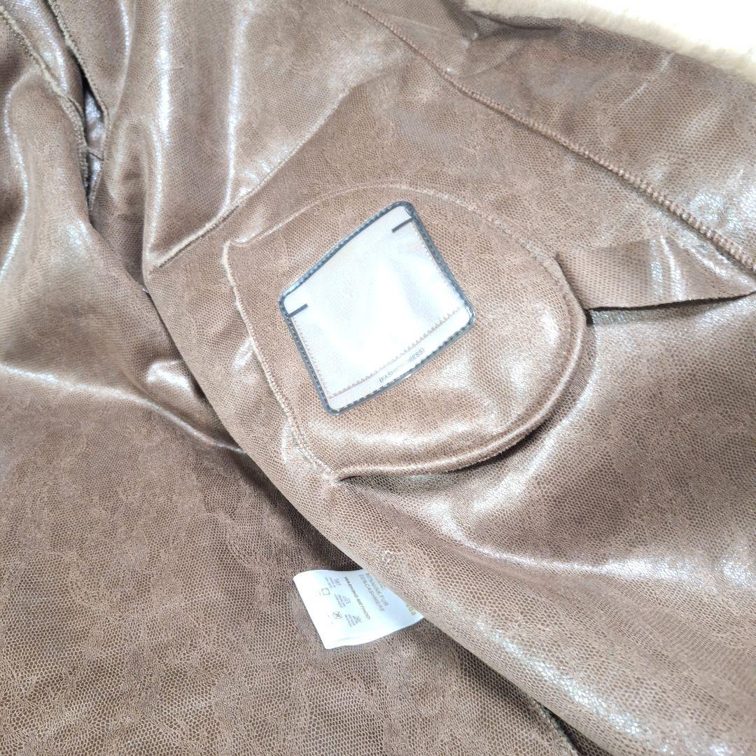 新品極美品可愛い❤ミンク 80％カシミヤ20％ファーコート 毛皮 厚手 イタリア