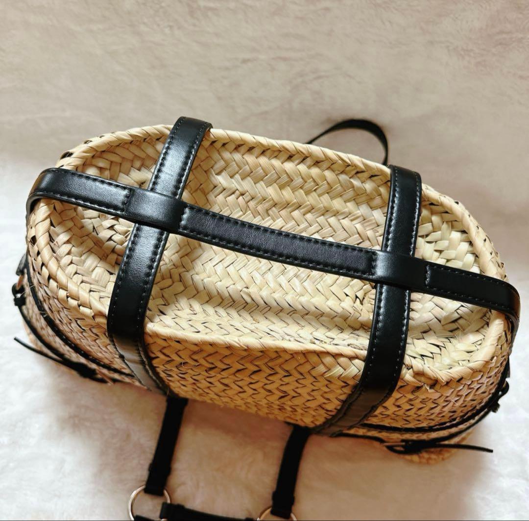 レア　新品未使用 定価15.5万 Alaia かごバッグ アラ イア　タグ付き