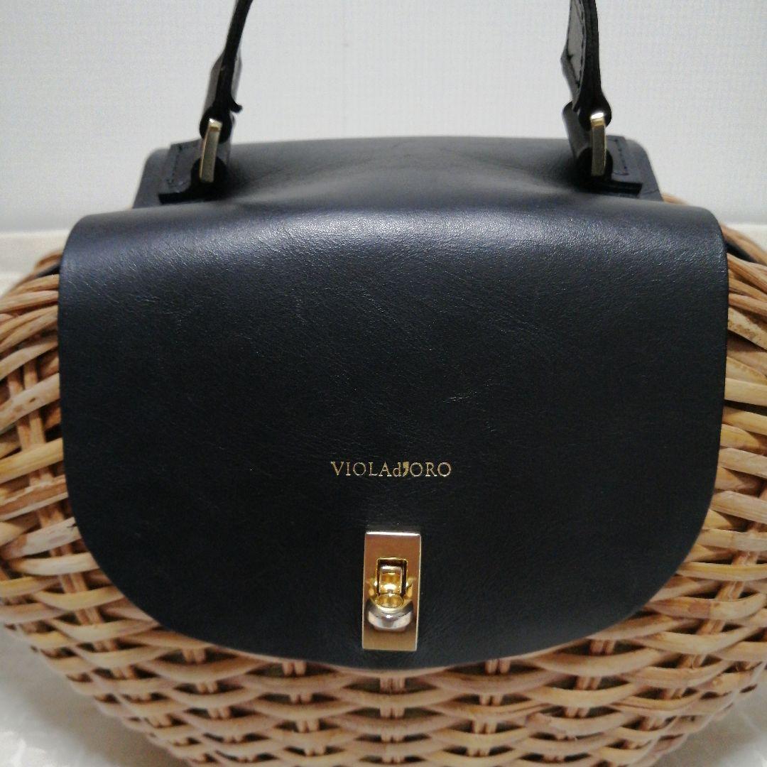 VIOLAd'ORO ヴィオラドーロ MIRO ミロ かごバッグ