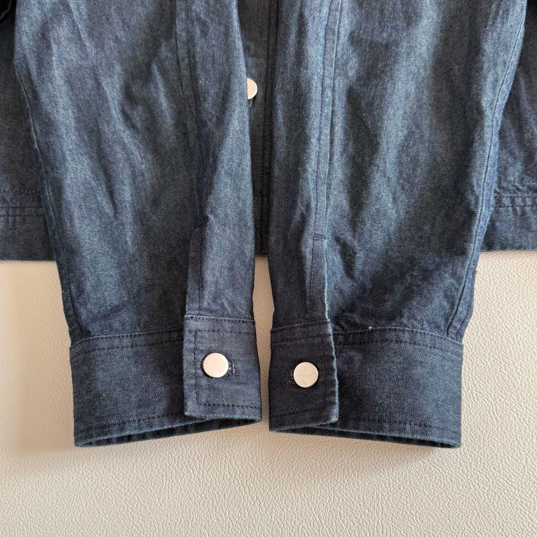 美品　パラスパレス　デニムジャケット　インディゴ　ムラ糸ダンガリー　完売品