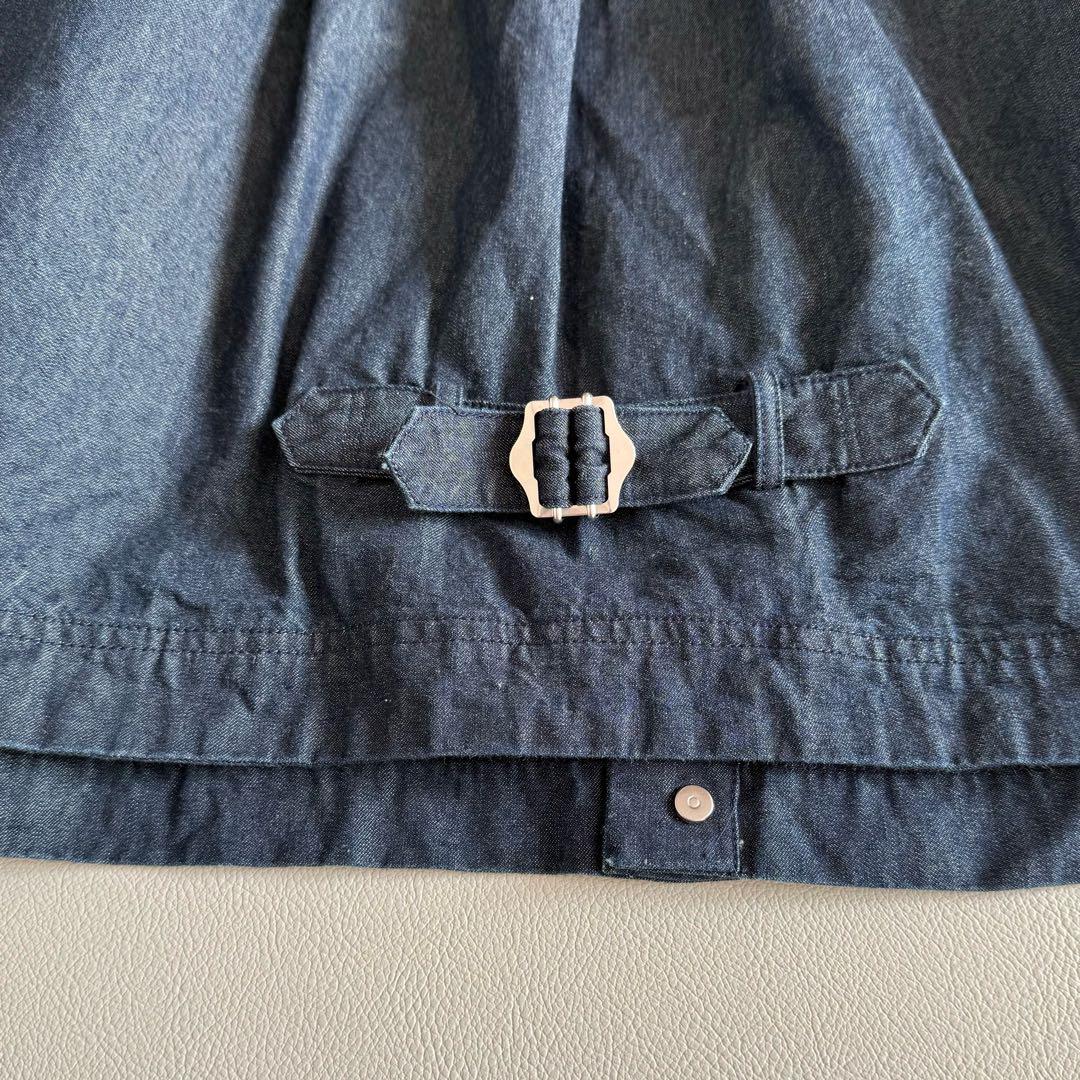 美品　パラスパレス　デニムジャケット　インディゴ　ムラ糸ダンガリー　完売品