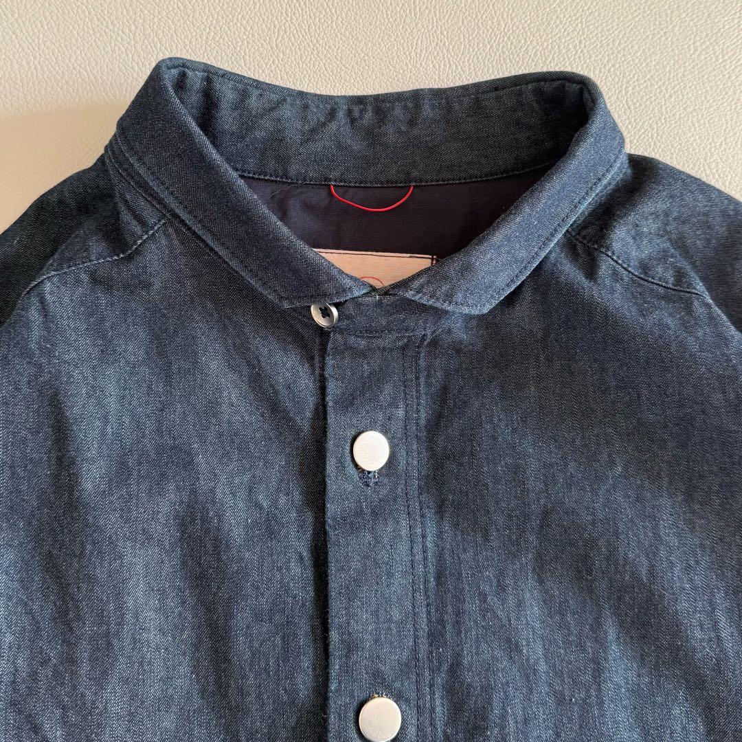 美品　パラスパレス　デニムジャケット　インディゴ　ムラ糸ダンガリー　完売品