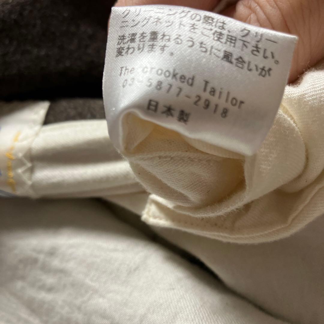 the crooked tailor チェスターコート