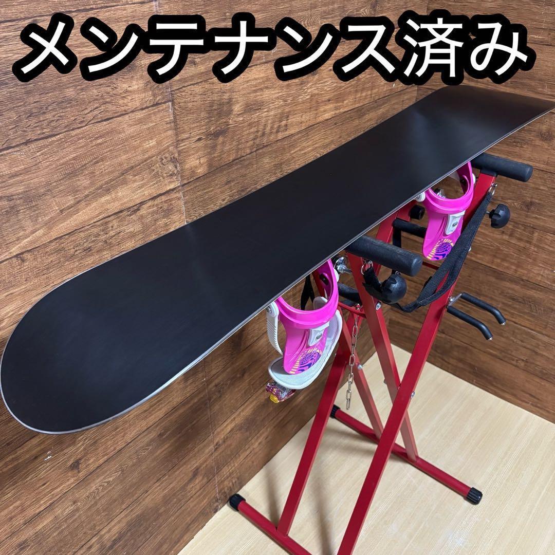 美品　ミニーマウス　IGNIO ガールズスノーボード　3点セット　130cm