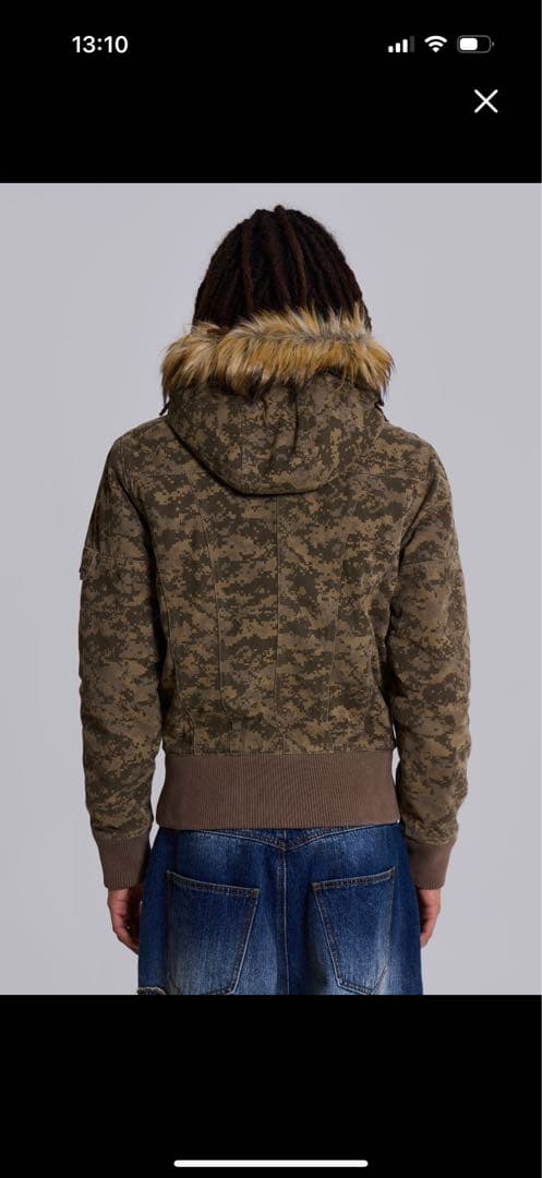 ジャケット・アウター JADED LONDON Digi Camo Marshal Jacket