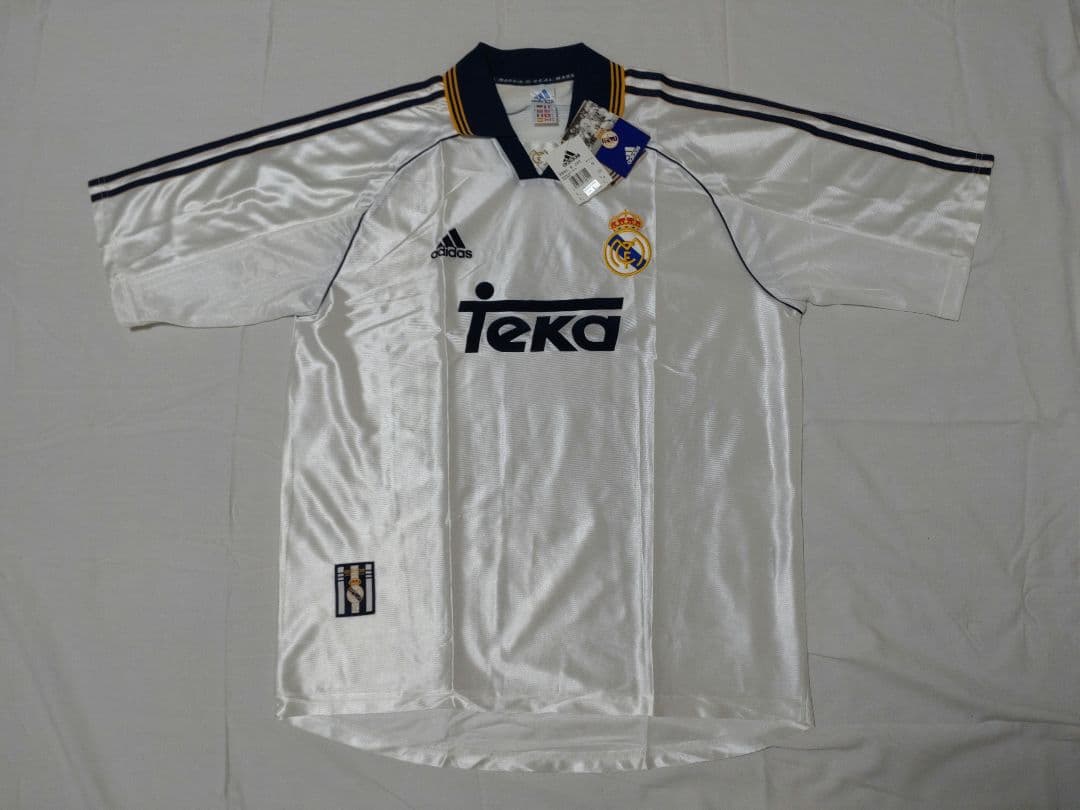 アディダス レアル・マドリード 1998-2000年 ホームユニフォーム 白