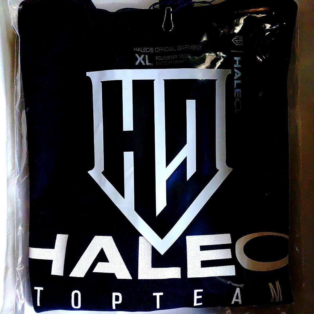 ★HALEO TOP TEAM ★MESH TEE　BLACK　【半袖】【ＸＬ】