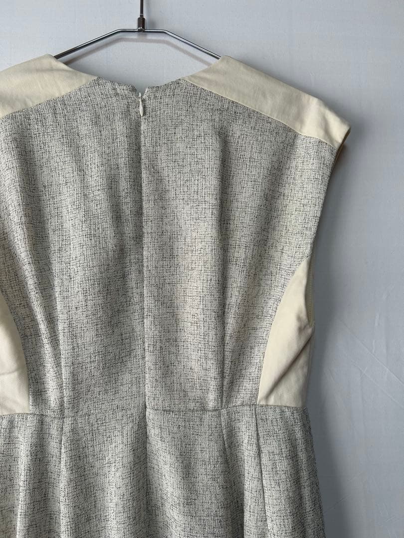 ワンピース CLANE V NECK SWITCH ONEPIECE