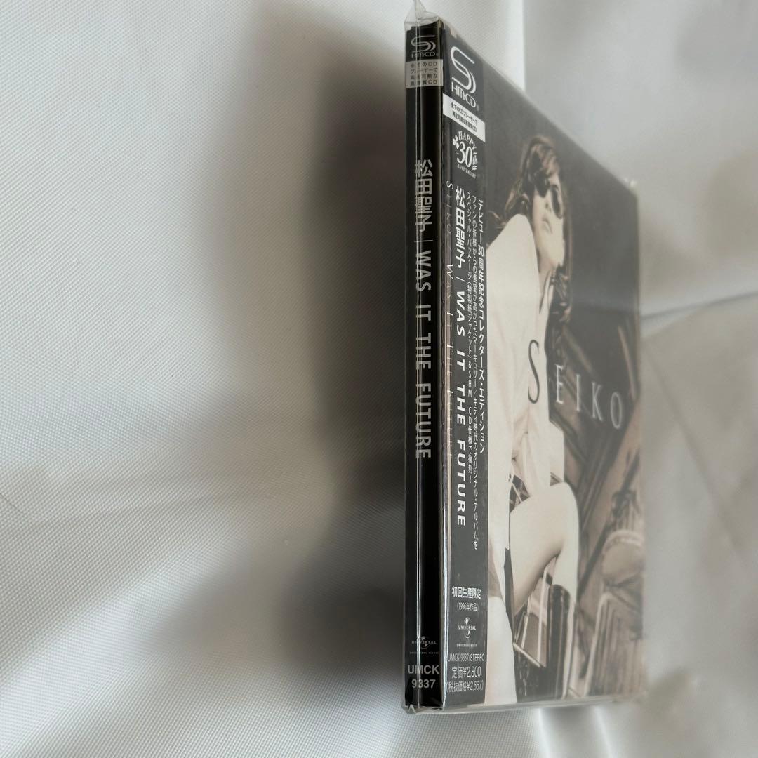 松田聖子/Was It The Future(紙ジャケット仕様)/CD