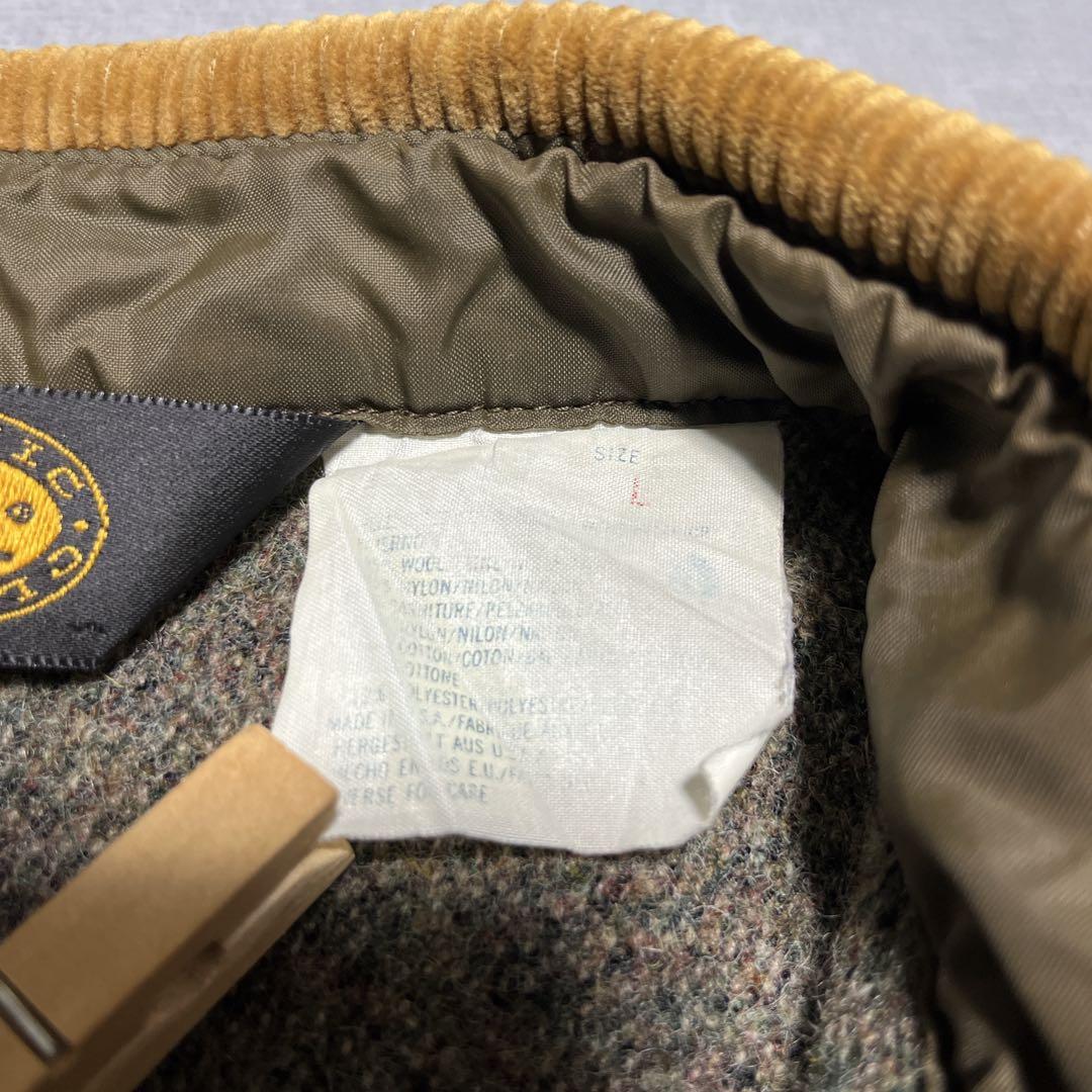 80s USA製 ウールリッチクラシック　ウールジャケット　L