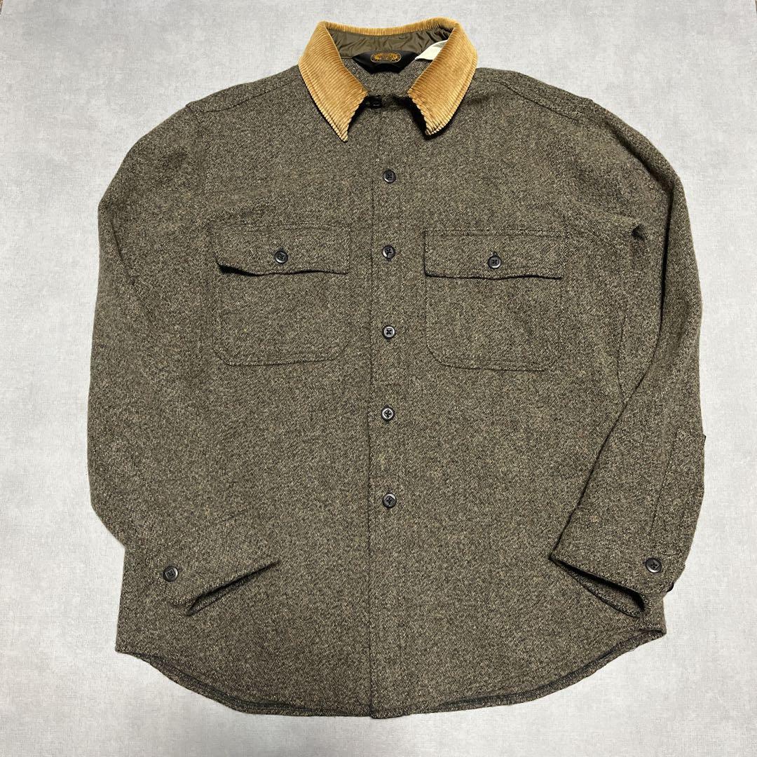 80s USA製 ウールリッチクラシック　ウールジャケット　L
