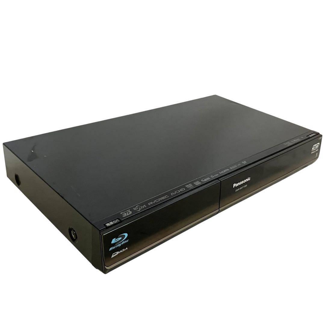 パナソニック 2番組同時録画 ブルーレイレコーダー DMR-BWT1000K