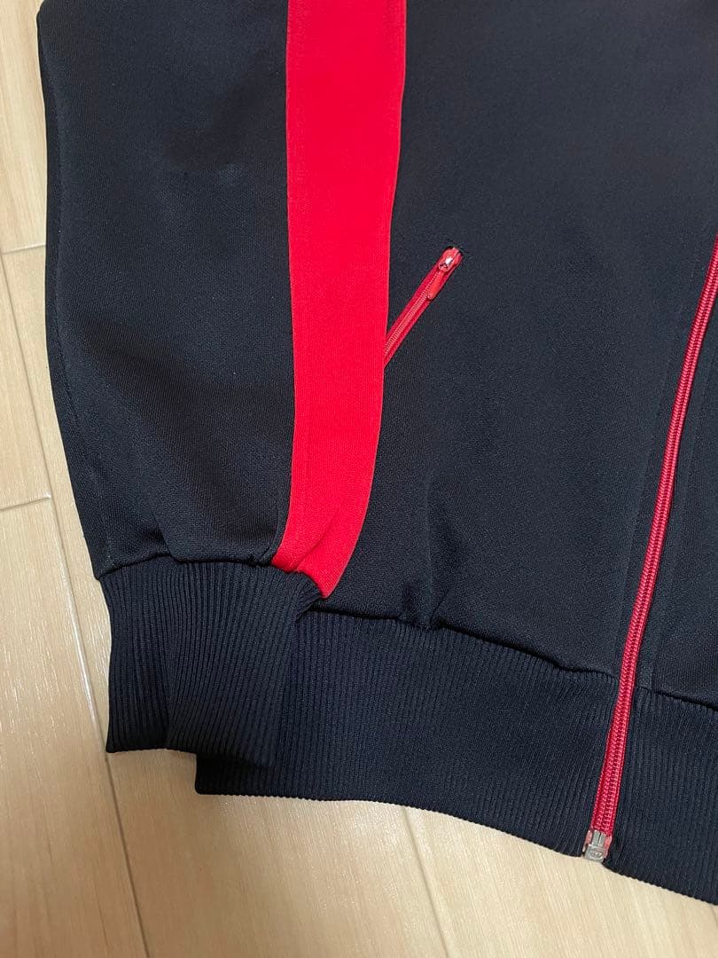 アディダス　adidas トラックジャケット　2号　デサント　西ドイツ　赤黒