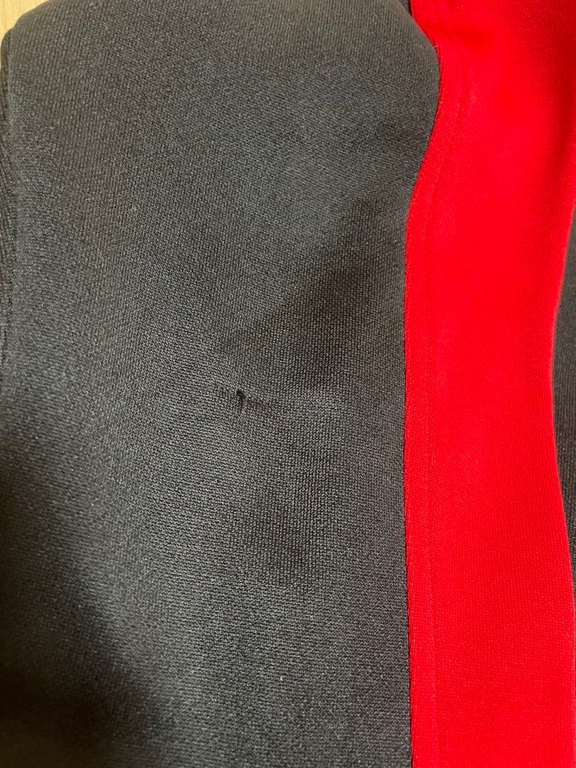 アディダス　adidas トラックジャケット　2号　デサント　西ドイツ　赤黒