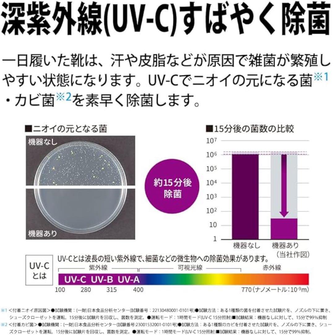 (美品)SHARP プラズマクラスター　シューズクローゼット　靴　収納