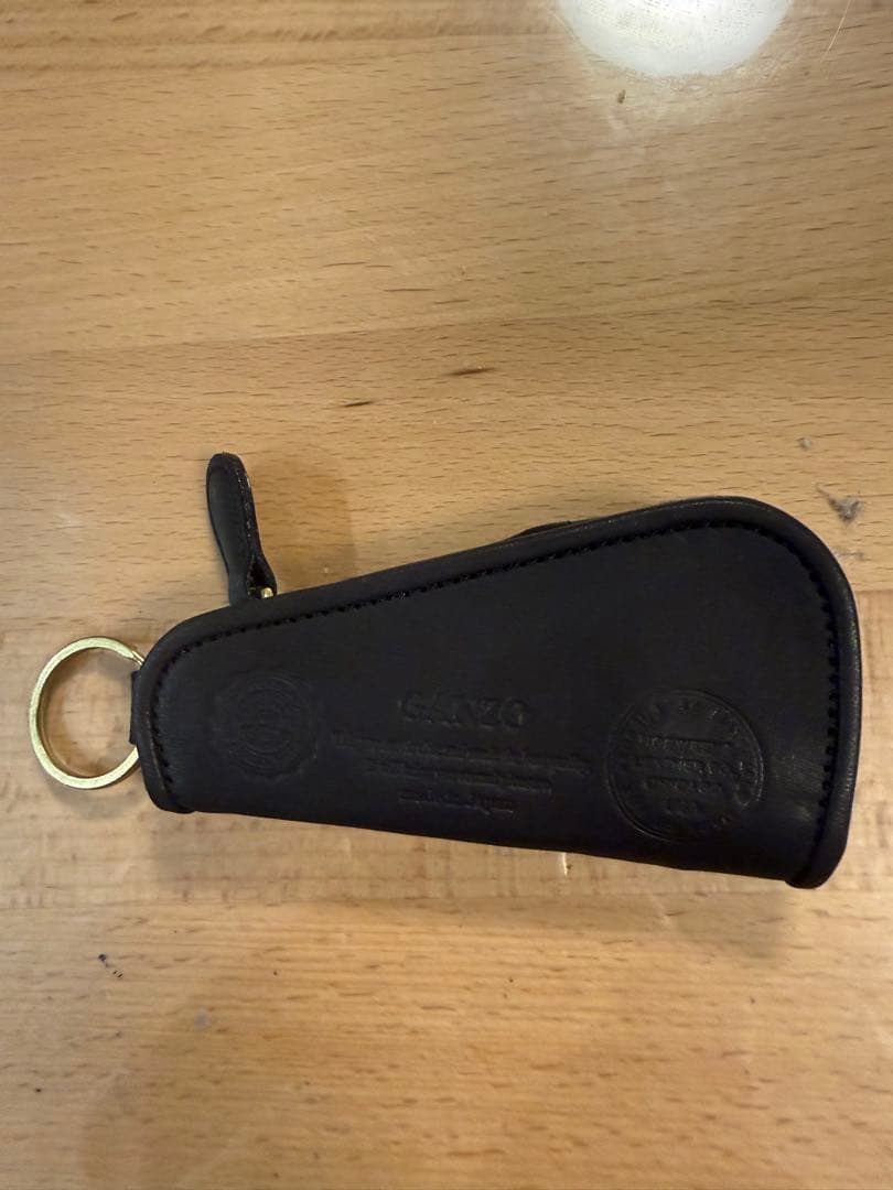 GANZO チェック柄キーケース