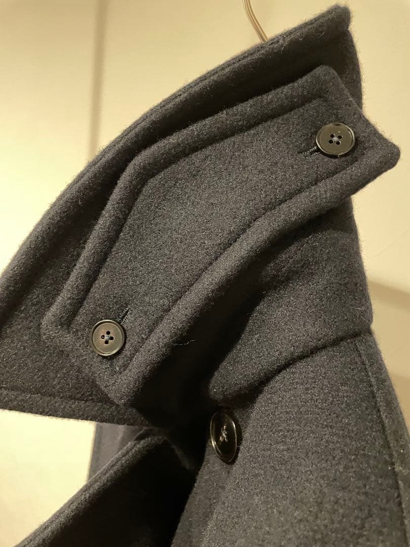 JIL SANDER+ 21aw ピーコート オーバーサイズ　ネイビー46