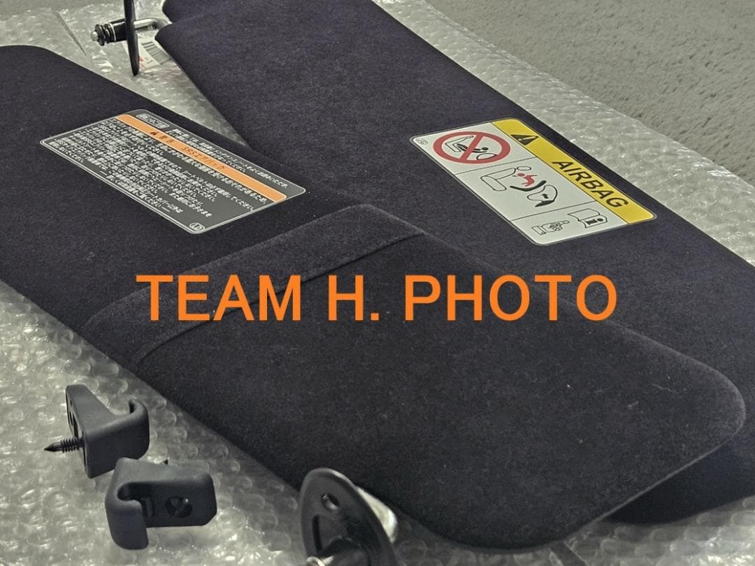 新品　200系 ハイエース ダークプライム2　純正 サンバイザー　ワイド用　黒