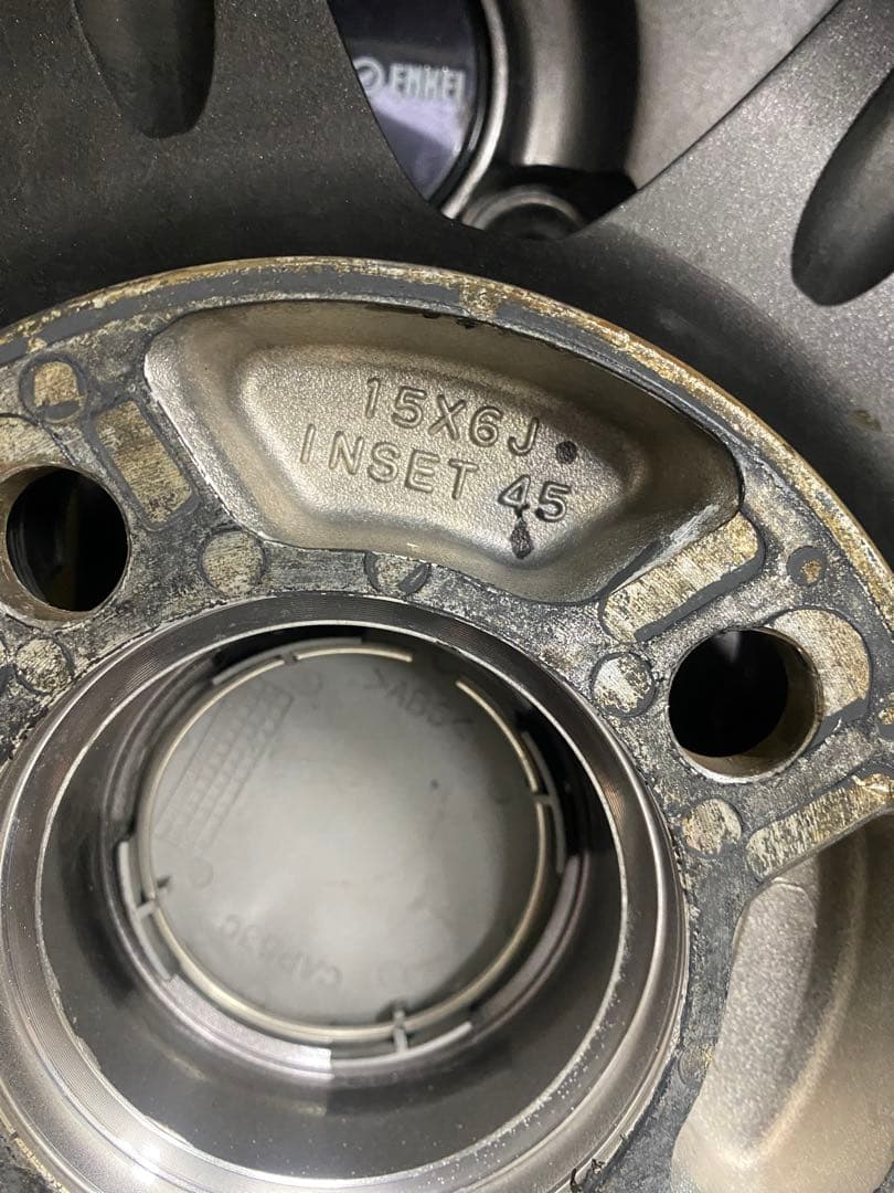 ENKEI PF07 2本セット　ホイールのみ　エンケイ　15インチ　4穴