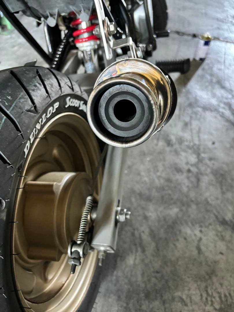 エイプ50 ステンレス製 マフラー