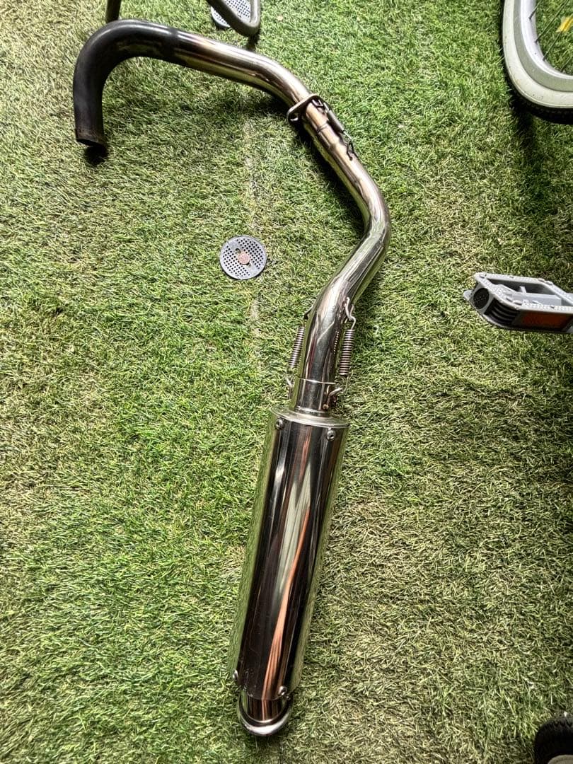 エイプ50 ステンレス製 マフラー