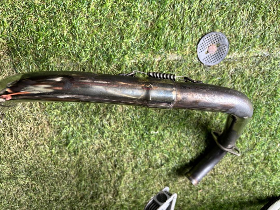 エイプ50 ステンレス製 マフラー