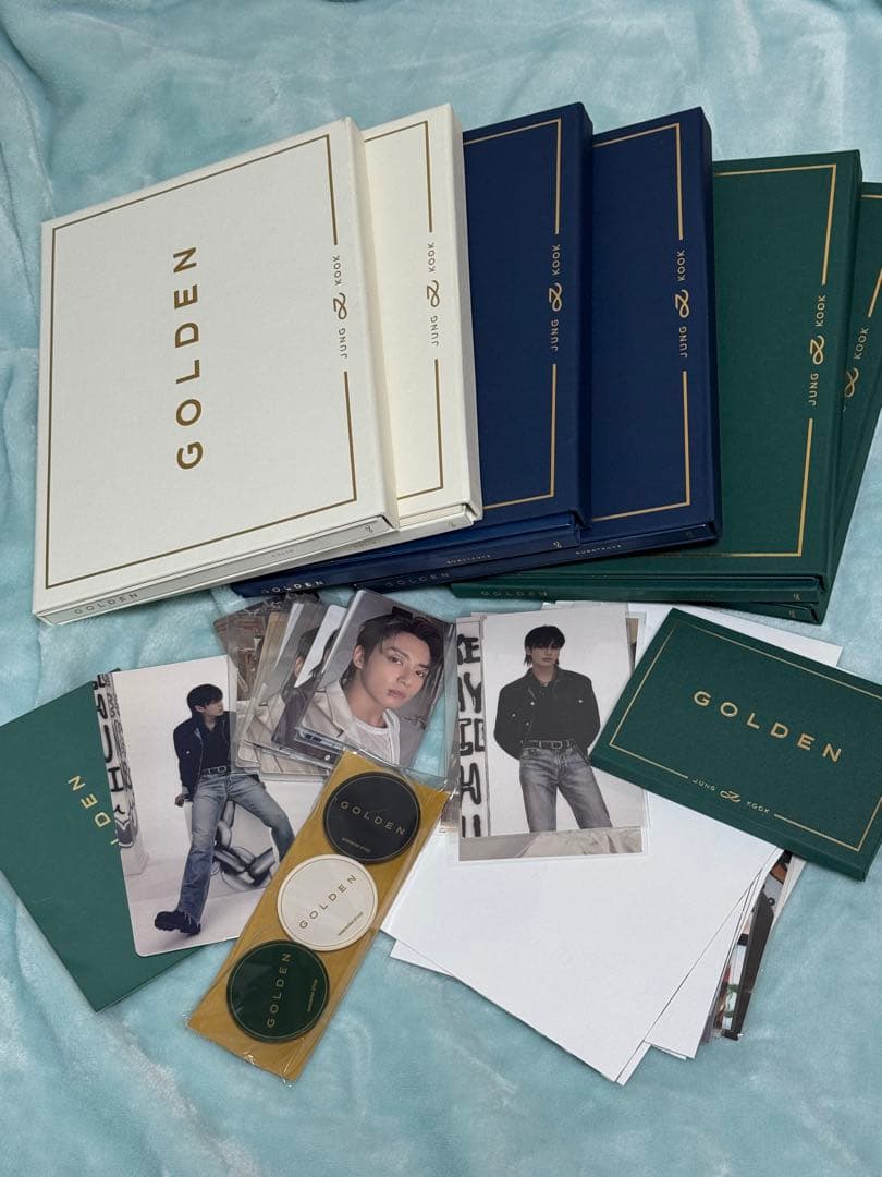 BTS JUNGKOOK GOLDEN 3形態 2セット 特典付き