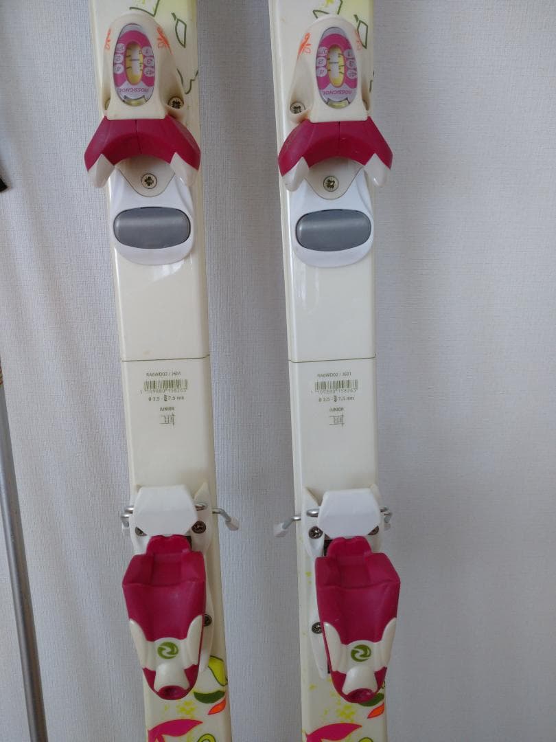 ROSSIGNOL FUN GIRLスキー板140・ブーツ22.5・ポールセット