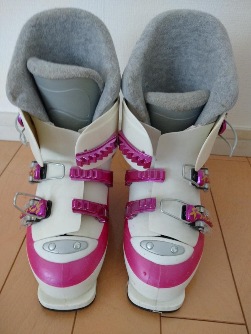 ROSSIGNOL FUN GIRLスキー板140・ブーツ22.5・ポールセット