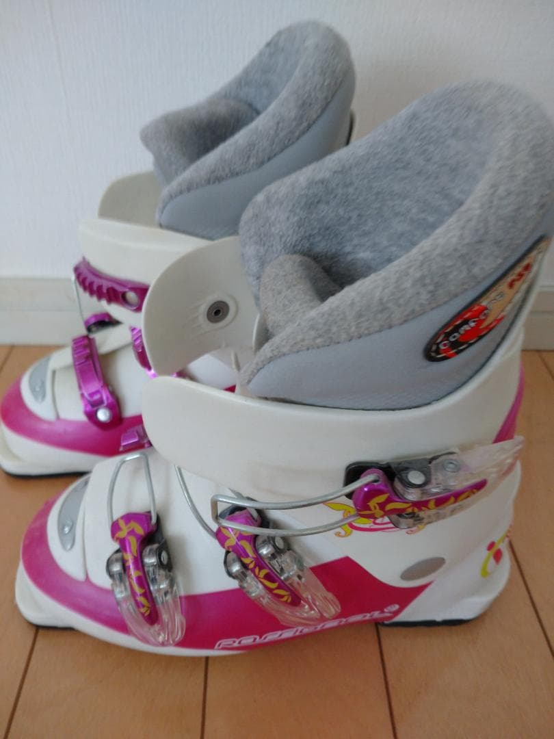 ROSSIGNOL FUN GIRLスキー板140・ブーツ22.5・ポールセット