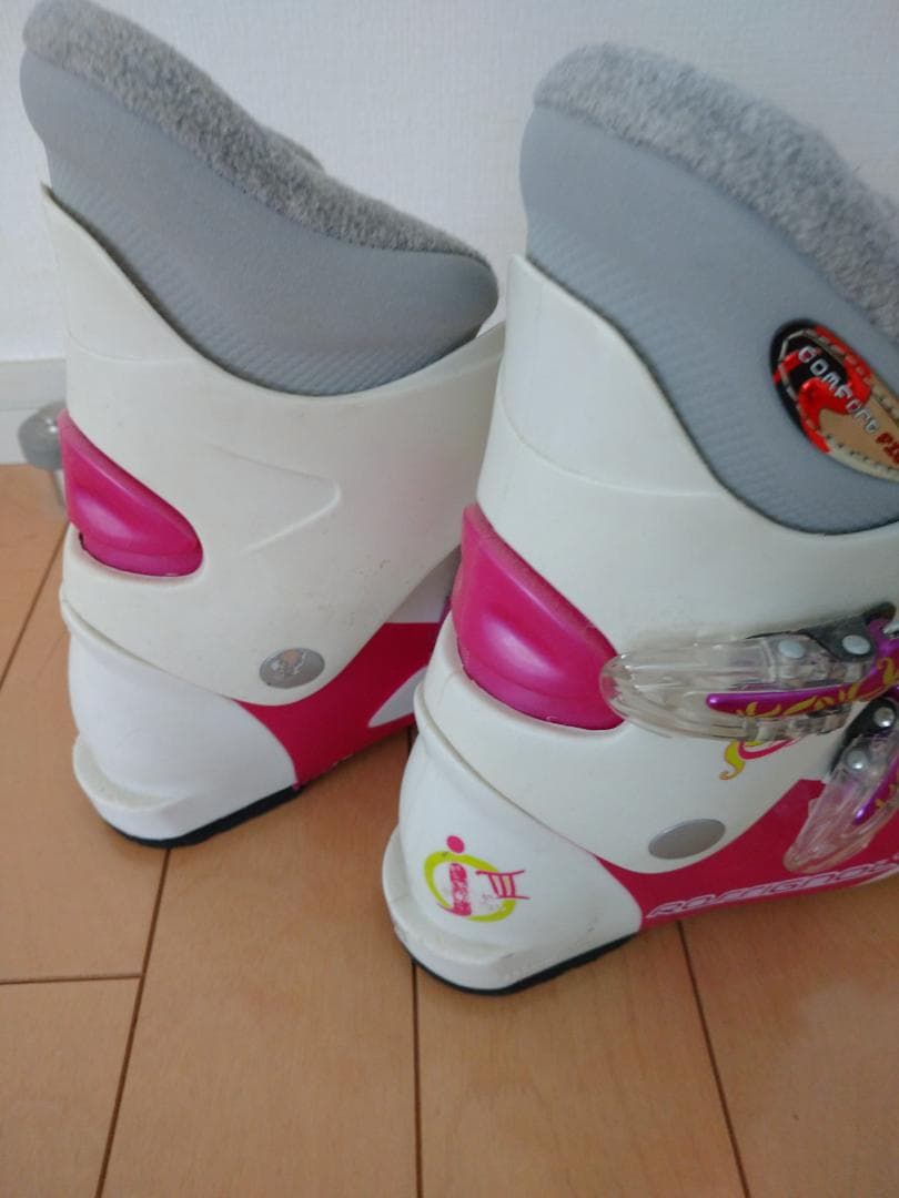 ROSSIGNOL FUN GIRLスキー板140・ブーツ22.5・ポールセット