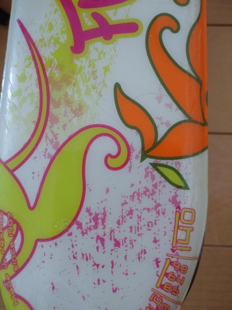 ROSSIGNOL FUN GIRLスキー板140・ブーツ22.5・ポールセット