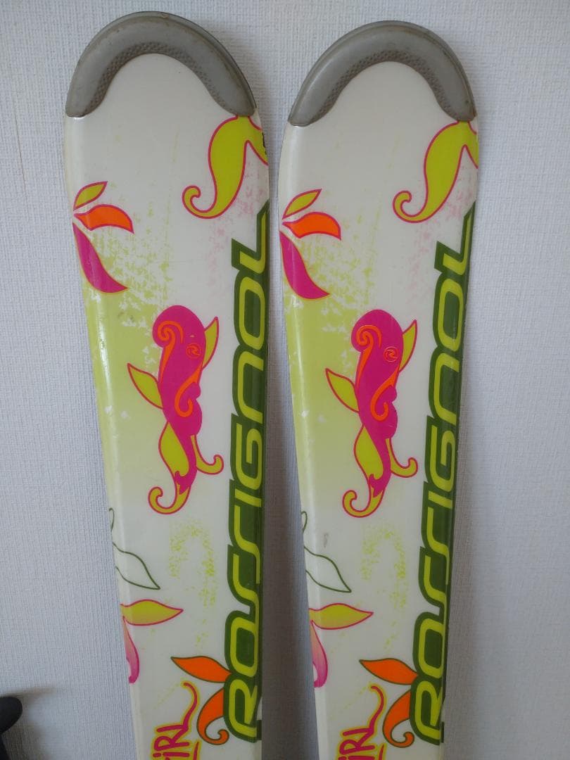 ROSSIGNOL FUN GIRLスキー板140・ブーツ22.5・ポールセット