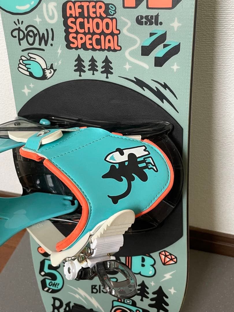 Burton バートン キッズ スノーボード バイン セット アフタースクール
