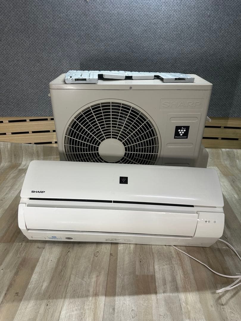 SHARP エアコン 室内機・室外機セット