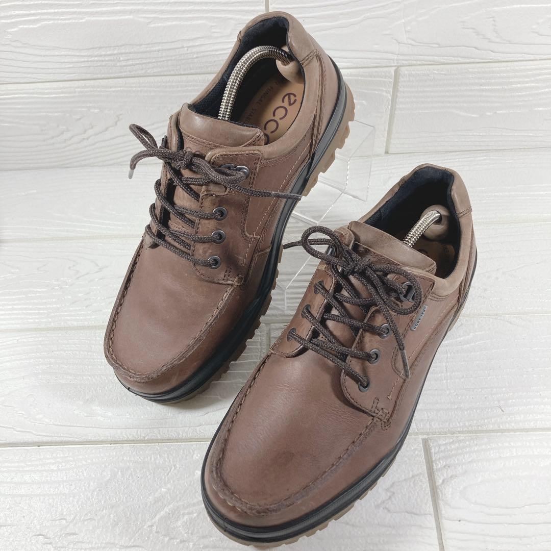 【未使用級】　ecco エコー　ゴアテックス　レザー　シューズ　26㎝