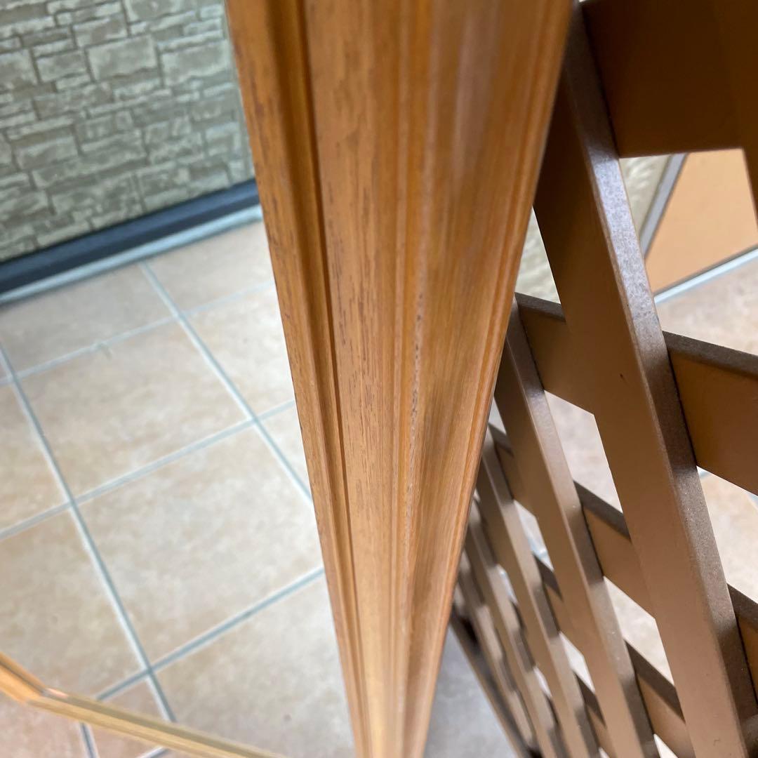 マホガニーフレーム 大型ウォールミラー アンティーク ヴィンテージ インテリア