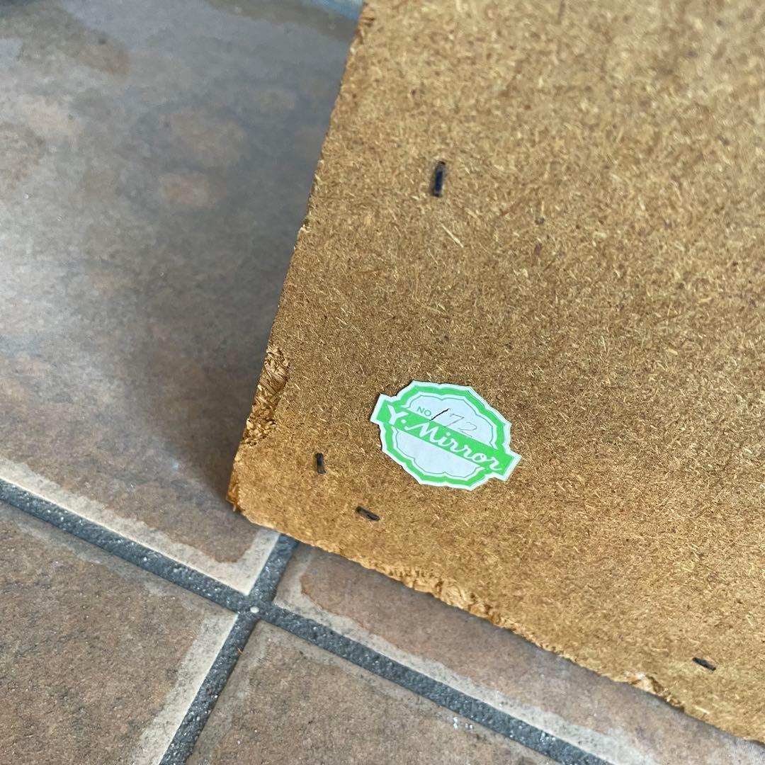 マホガニーフレーム 大型ウォールミラー アンティーク ヴィンテージ インテリア