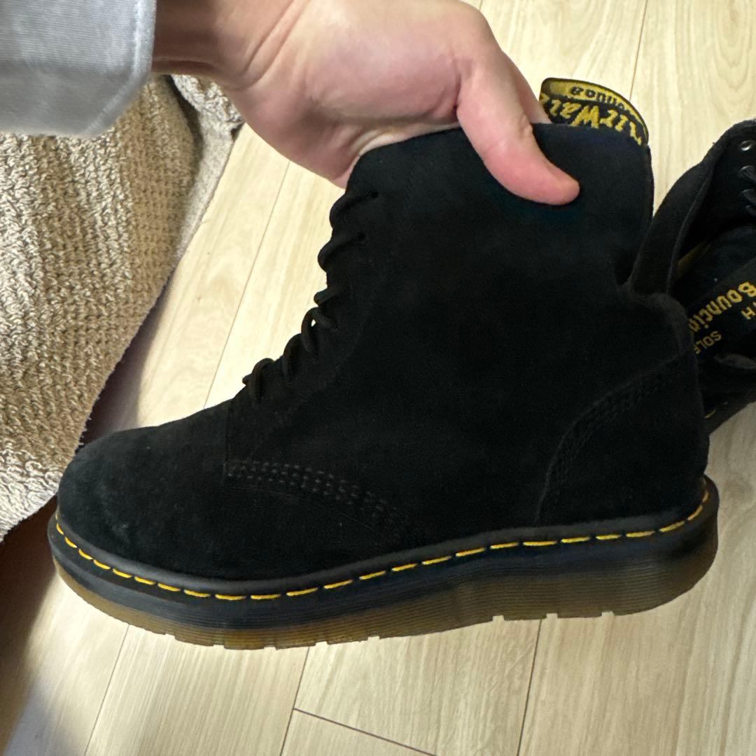 ドクターマーチン　スウェード　ブーツ