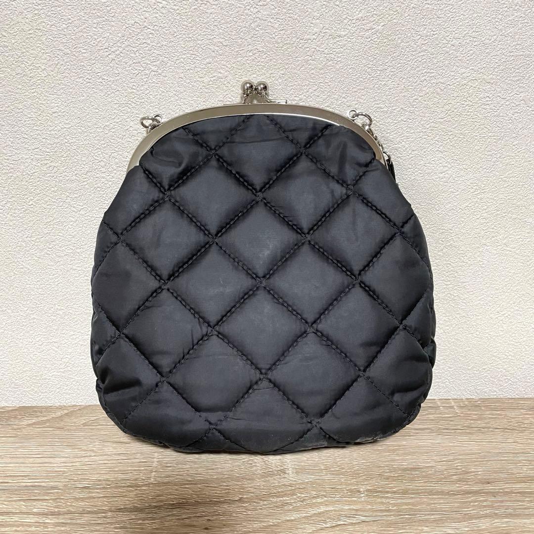 beautiful people ARK 別注 がま口キルティングショルダー