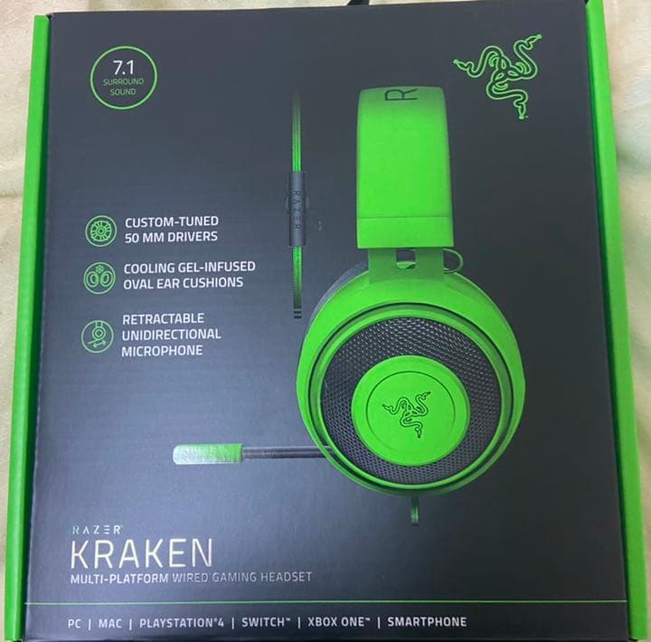 Nintendo Switch RAZER KRAKEN GREEN