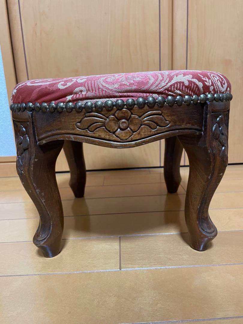 アンティーク　スツール　オットマン